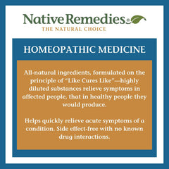 Native Remedies Mucus-Clear closeup of natural ingredients