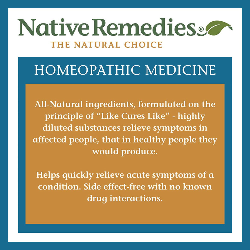 Native Remedies UT Tonic packaging box ready for shelf display.