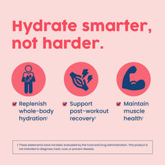NativePath Native Hydrate berry powder dissolves smoothly in water