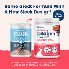 NativePath Wild Berry Collagen packaging highlighting gluten and dairy free.