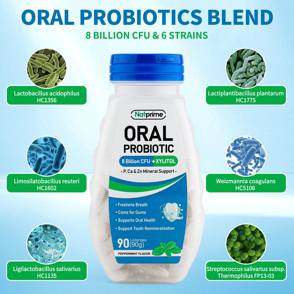 Natprime minerals and prebiotic inulin for oral balance