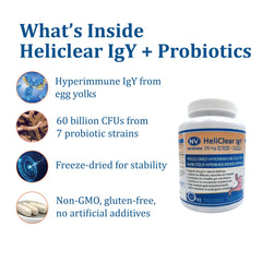 NATRIVIGA Heliclear capsules closeup highlighting easy-to-swallow daily capsules