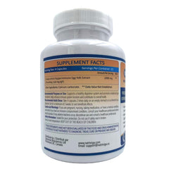 NATRIVIGA Heliclear IgY on kitchen counter suggesting gut health.