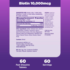 Energy metabolism support from high Biotin content in a convenient bite.