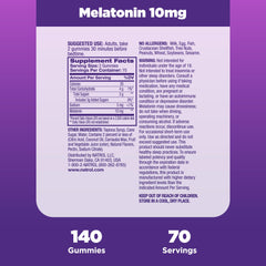 Natrol bedtime routine with gummies suggesting a simple nightly habit