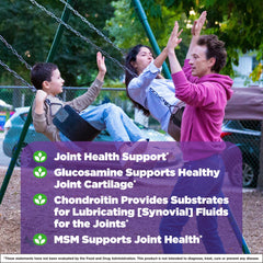 Natrol Glucosamine Chondroitin MSM bottle showing 150-count for ongoing use.