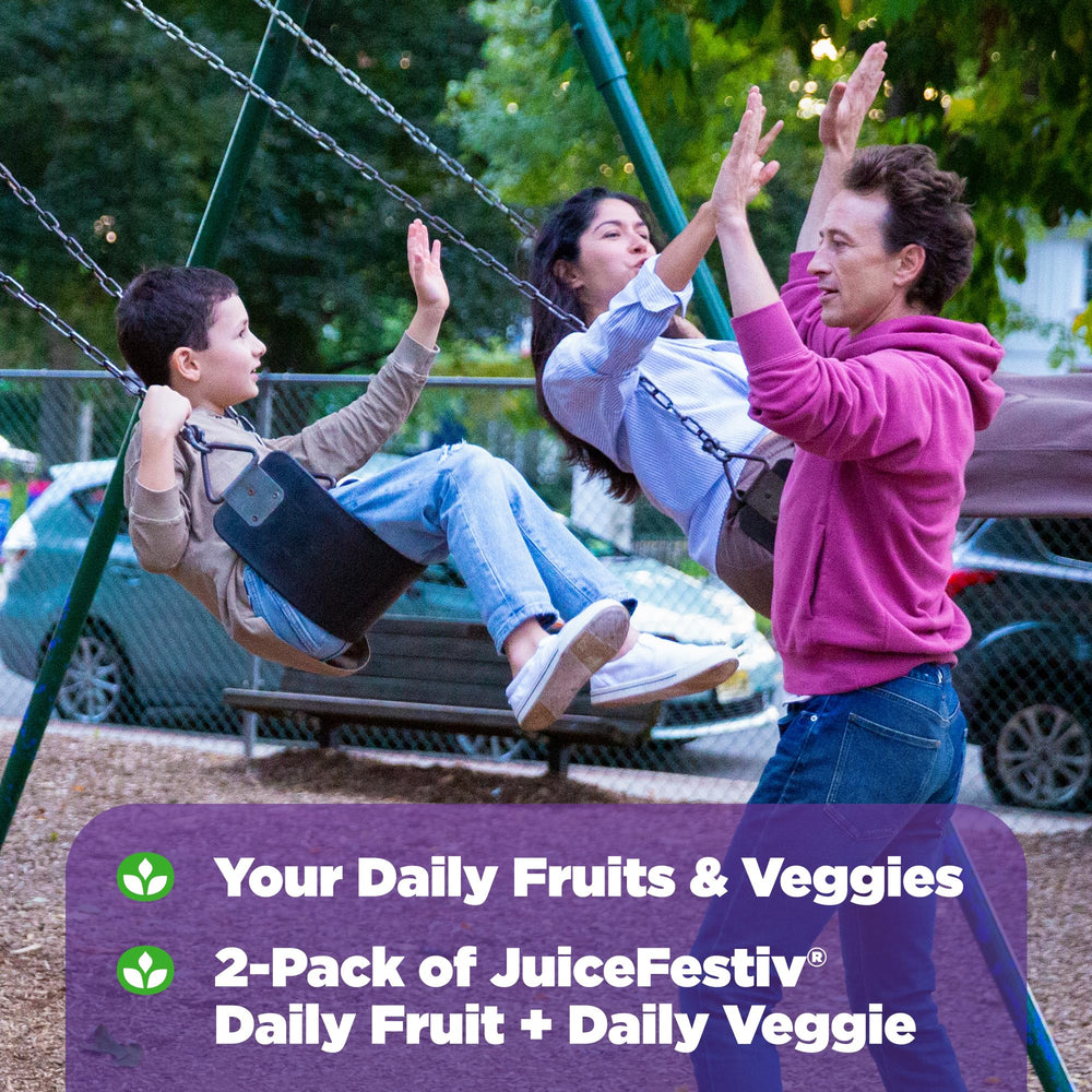 JuiceFestiv probiotic and digestive enzyme blend for balance