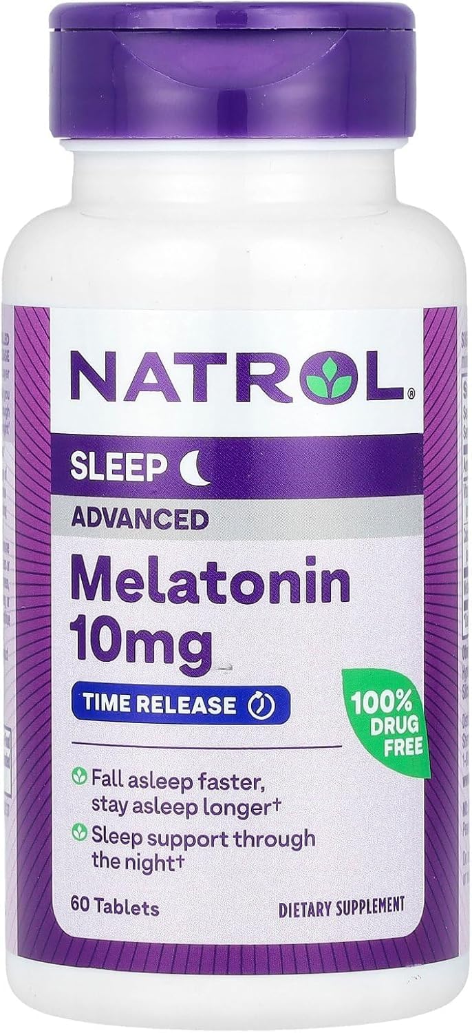 Three-pack Natrol packaging emphasizes value and ongoing sleep support.