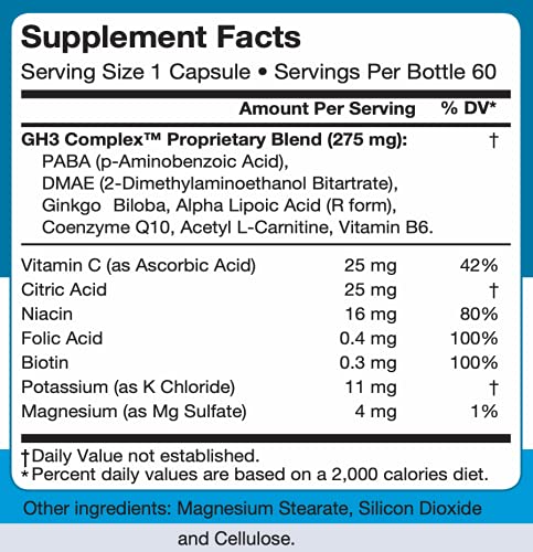 Nattura G-H3 Ultra dosage scoop demonstrates simple daily serving.