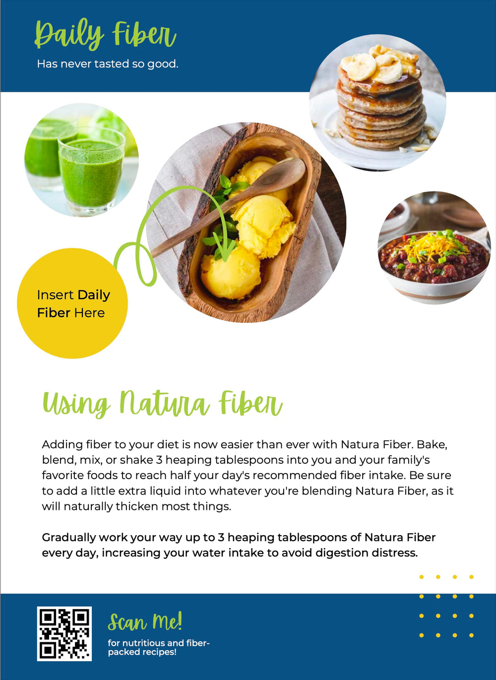 Natura Fiber bottle pour demonstrates easy, mess-free serving in a glass.