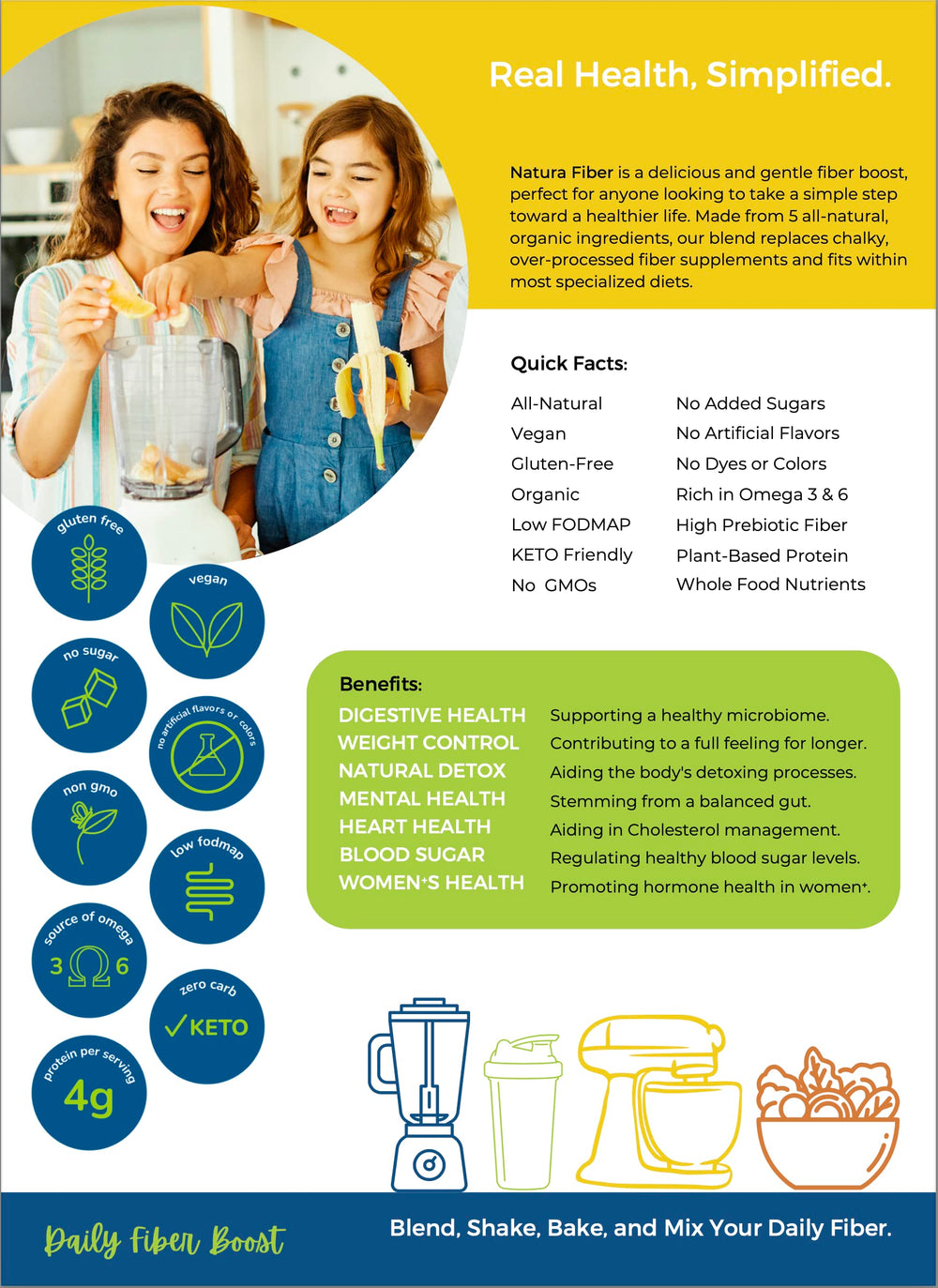 Natura Fiber burdock root blend adds earthy fiber support to meals.