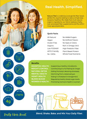 Natura Fiber burdock root blend adds earthy fiber support to meals.