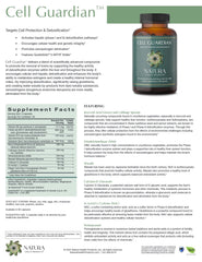 Broccoli seed extract capsule from Natura Health Products Cell Guardian for detox-support potential.
