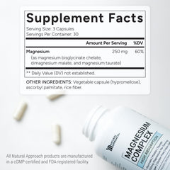 Natural Approach gentle-on-the-stomach magnesium for daily wellness.
