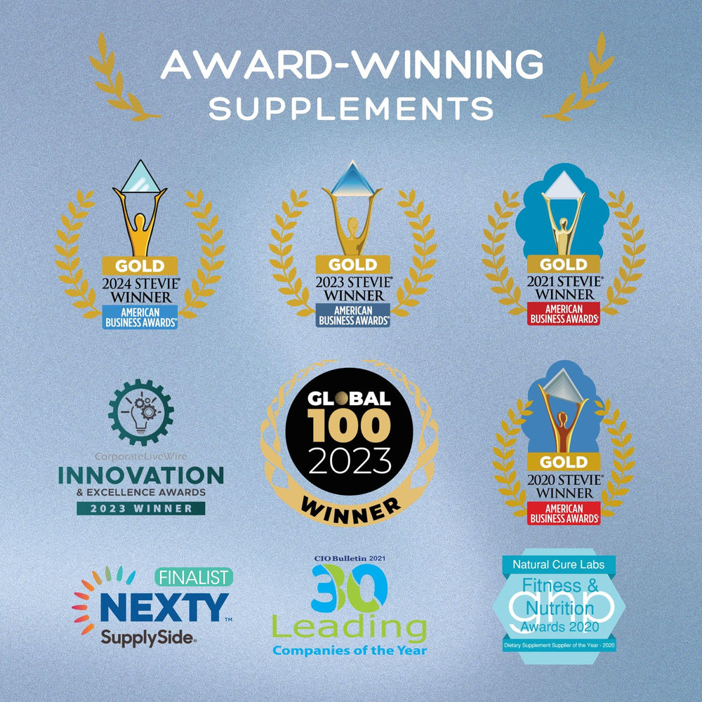 Natural Cure Labs lab-tested badge beside capsules for transparency and reliability
