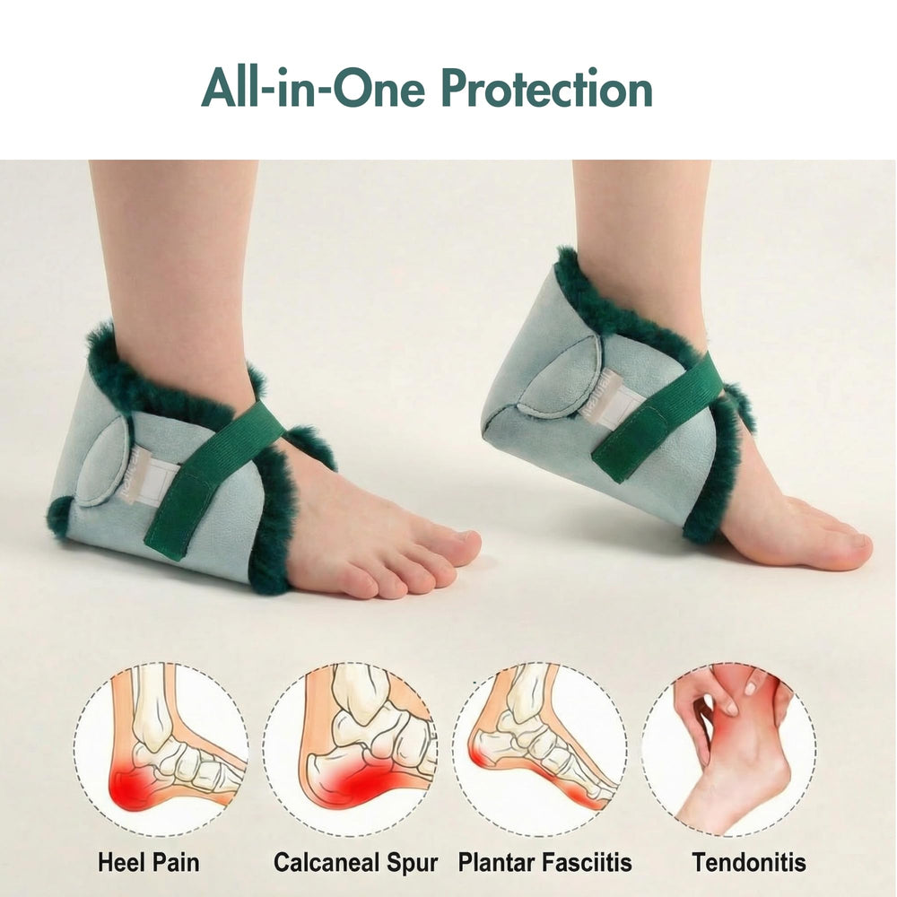 Natural Design Architecture Lifestyle N heel protectors with Velcro strap for easy fit