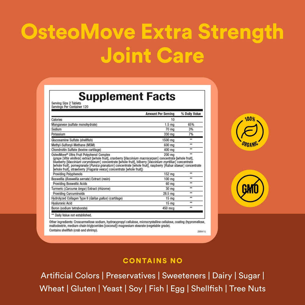 Natural Factors OsteoMove packaging box ready for retail and home use.
