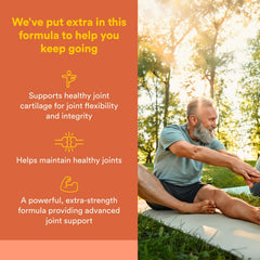 Natural Factors OsteoMove tablets close-up highlights compact daily dosage for joint care.