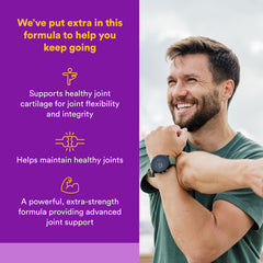 Natural Factors OsteoMove tablets daily-dose demonstrate convenient two-tablet regimen for joint care.