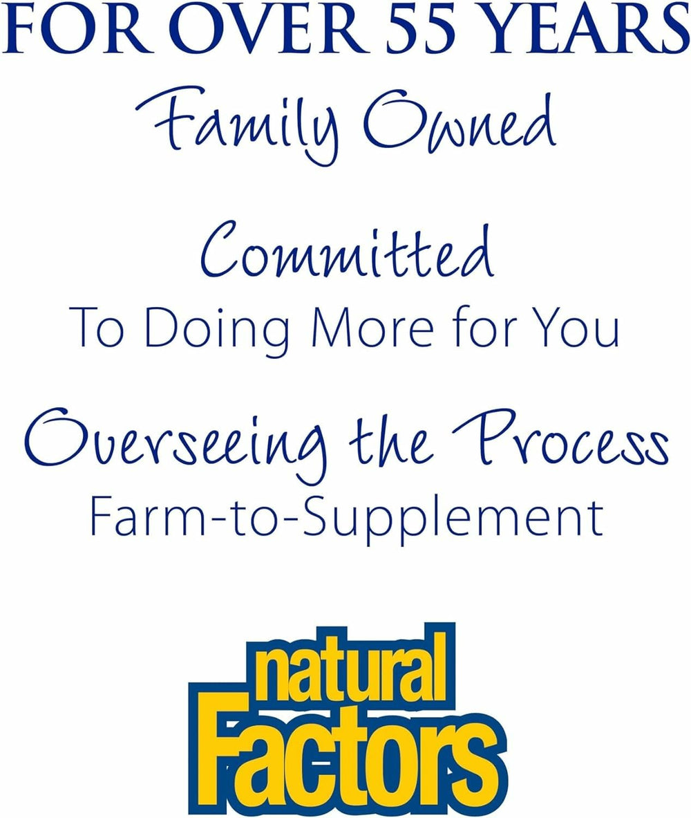 Natural Factors Whey Factors non-GMO protein aligns with clean nutrition goals