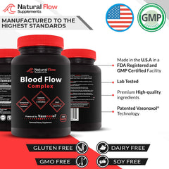Cayenne pepper capsule from Natural Flow Blood Flow Complex aids warming daily activity.