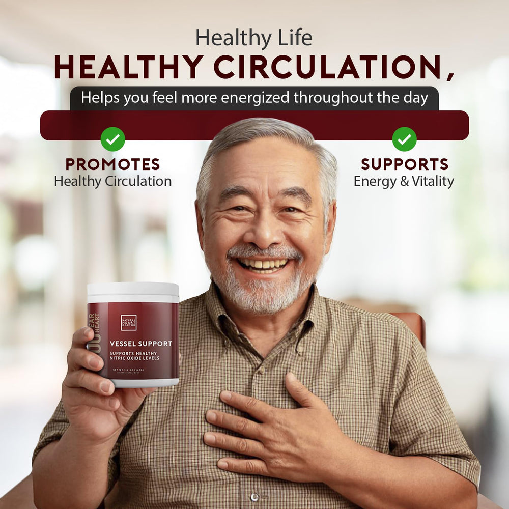 Natural Heart Doctor Vessel Support made in USA ensures quality control