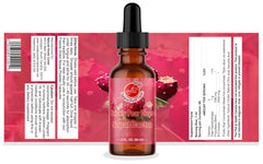 Natural Home Cures drops added to water in a glass