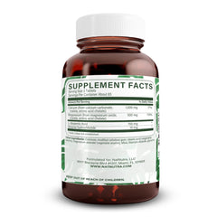 Natural Nutra calcium magnesium capsules close-up showing supplement texture