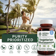 Label highlights plant-based origin and GRAS status.