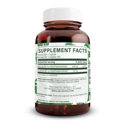 Natural Nutra No Flush Niacin capsules closeup for daily energy and clarity
