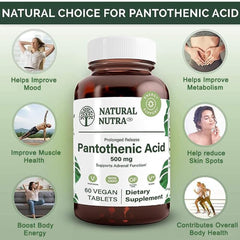 Natural Nutra slow-release technology enables gradual absorption for consistent effects.