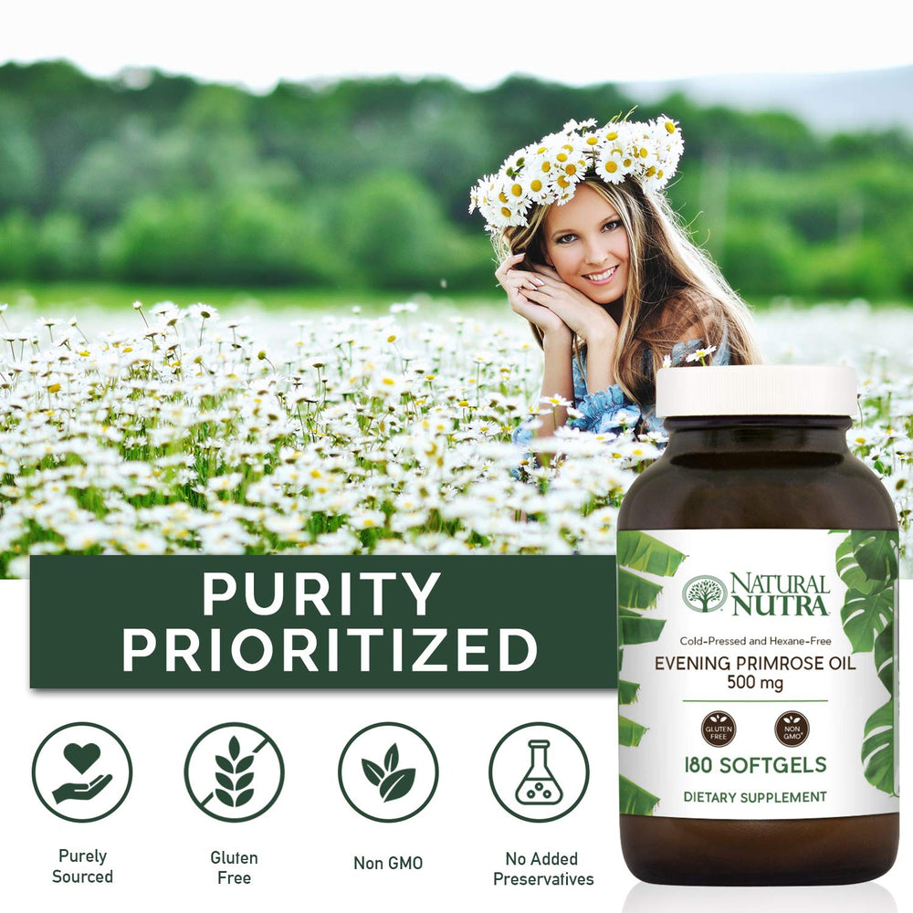 Natural Nutra softgel capsules on white surface for easy daily use