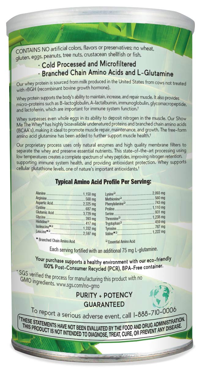 Natural Nutra stevia-sweetened whey enhances sugar-free protein drinks.