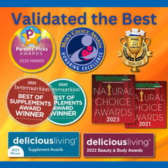 Natural Path Silver Wings packaging label highlighting quality and awards
