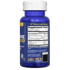 NATURAL STACKS Dopamine bottle under studio lighting