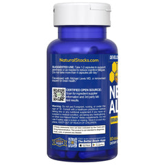 Natural Stacks NeuroAlert 60-capsule packaging, ready for daily productivity