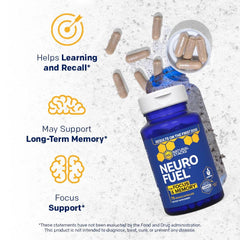 Artichoke leaf extract visual tied to NeuroFuel's cognitive support blend