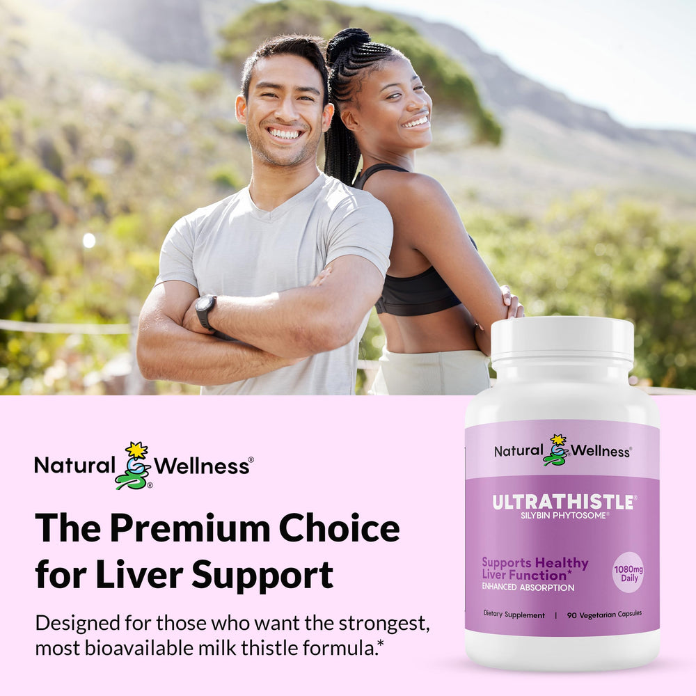 Natural Wellness UltraThistle packaging-facts provide transparent product information
