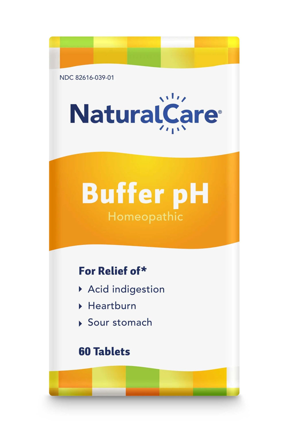 NaturalCare Buffer pH packaging inside box demonstrates discreet, safe homeopathic care