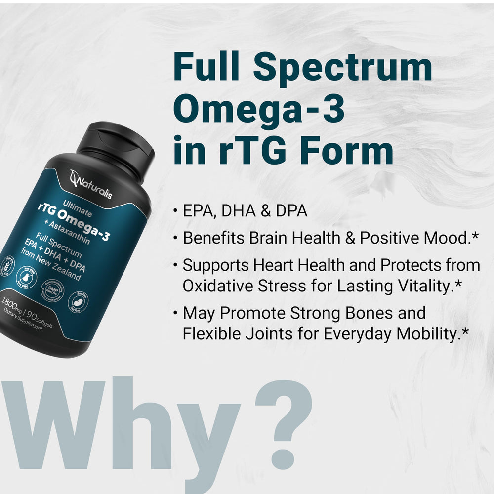 Naturalis astaxanthin-added formula offering extra protection against oxidation.