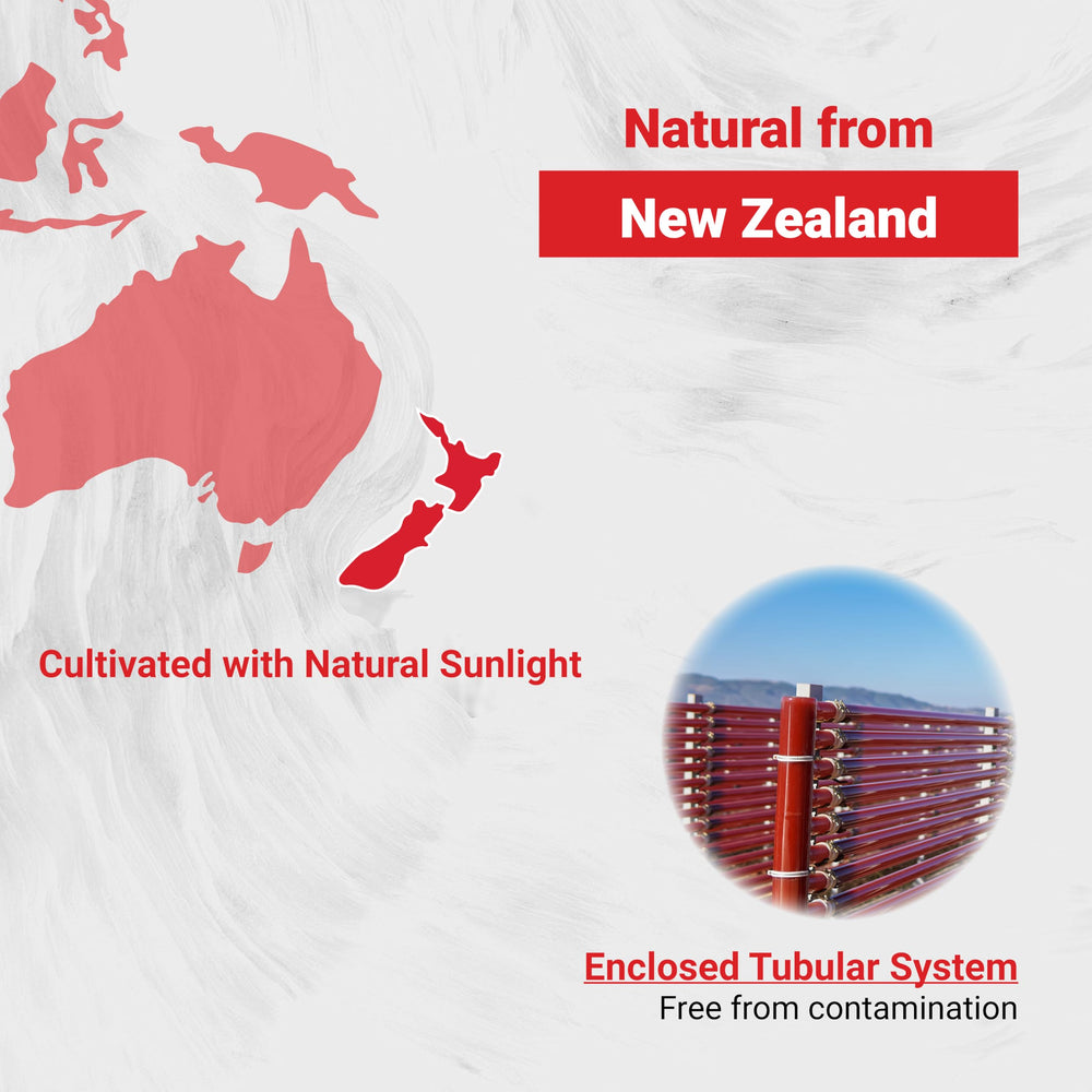 Naturalis Astaxanthin label detail emphasizing Non-GMO and gluten-free quality.