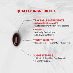Naturalis Astaxanthin softgels closeup showing smooth texture and reliable dosing.