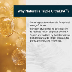 Naturalis IFOS certification seal indicating pharmaceutical-grade purity and safety