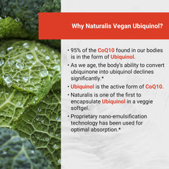 Naturalis veggie softgel capsules offering vegan, gluten-free, soy-free option.