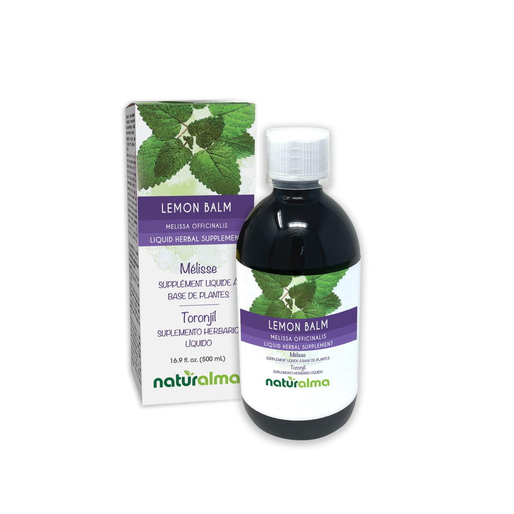 Naturalma lemon balm tincture bottle alcohol-free daily wellness