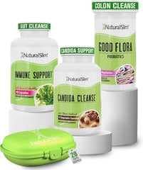 NaturalSlim Candiseptic bottle front promoting digestive balance