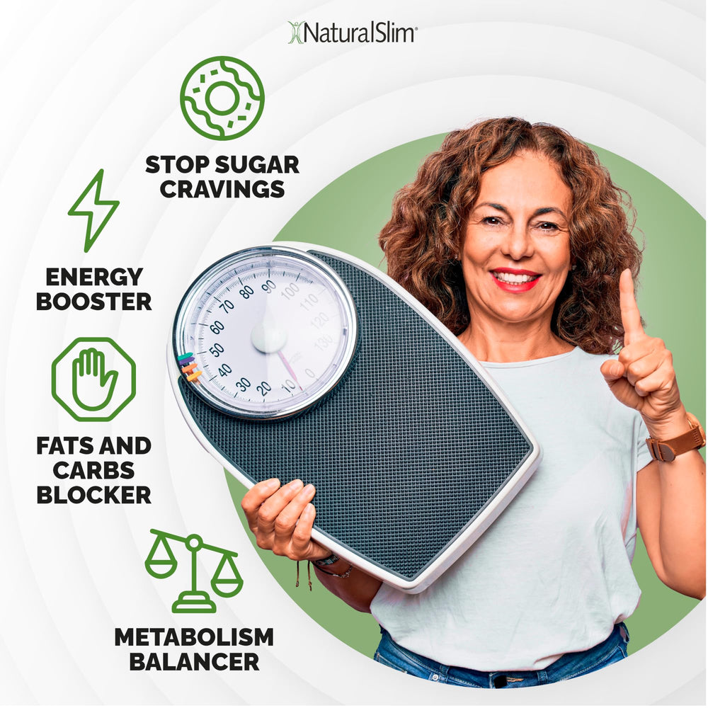 NaturalSlim Crave Control bottle open with capsules ready to take.