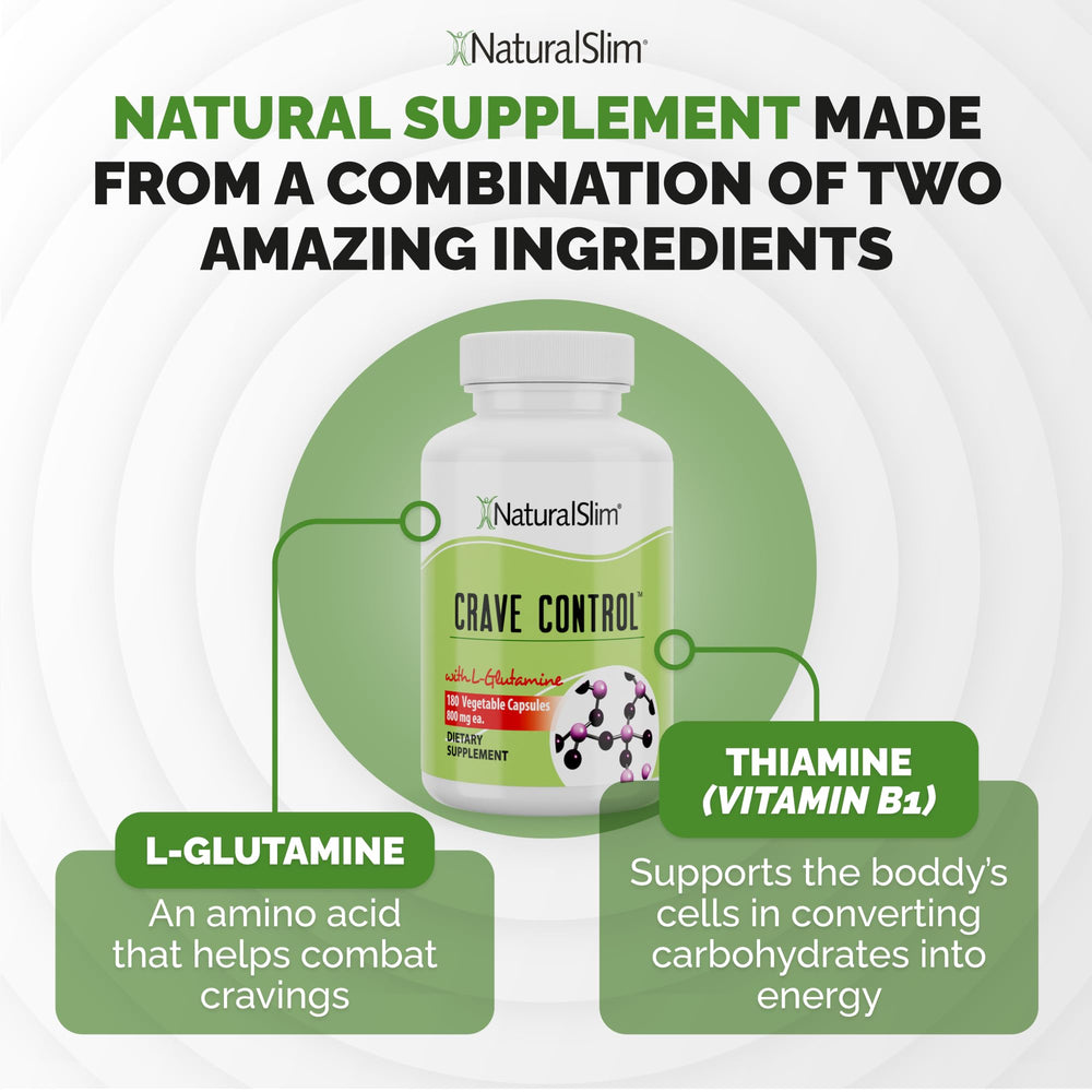 NaturalSlim Crave Control daily-use packaging on kitchen counter.
