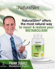NaturalSlim Kadsorb no-fillers label communicates a pure, straightforward supplement option.