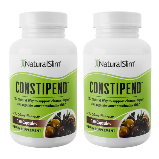 NaturalSlim Constipend bottle with capsules for gentle constipation relief and regularity